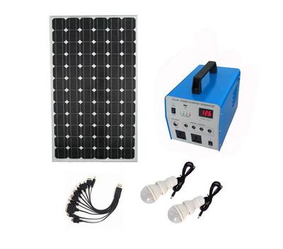 350W輸出家用太陽能發電機 高效環保的80W太陽能發電系統一體機